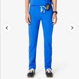 Figs Yola Scrub Pants (Royal Blue) Size: S